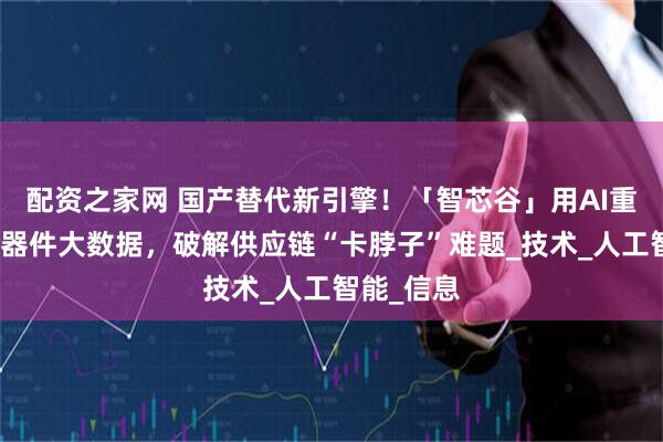 配资之家网 国产替代新引擎！「智芯谷」用AI重构电子元器件大数据，破解供应链“卡脖子”难题_技术_人工智能_信息